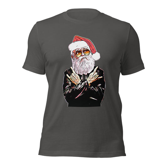 Rock N’ Roll Santa Unisex Short-Sleeve Christmas T-Shirt