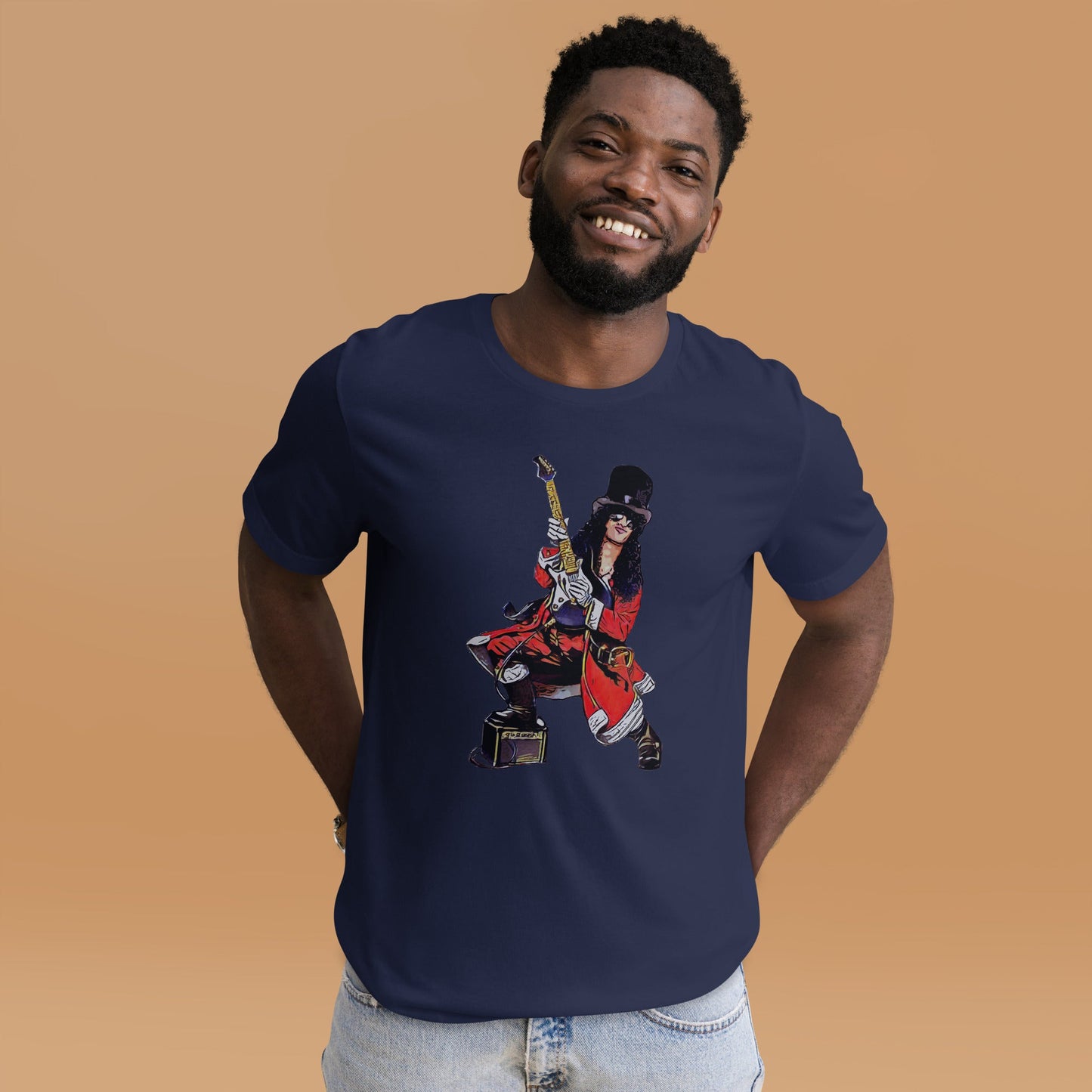 Christmas Rockstar Short-Sleeve Unisex T-Shirt