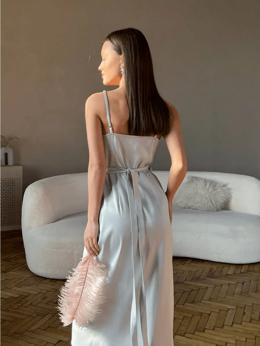 Wilfred Wrap-Around Slip Dress