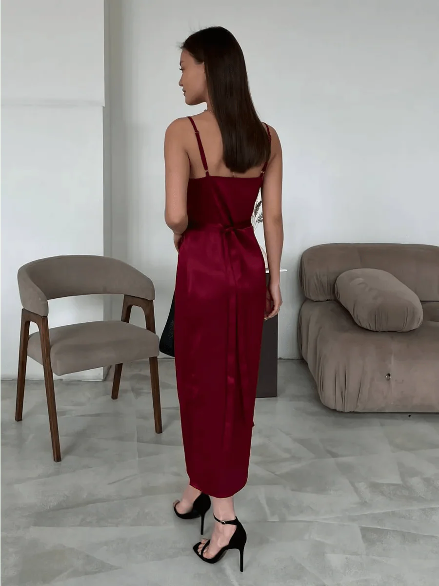 Wilfred Wrap-Around Slip Dress