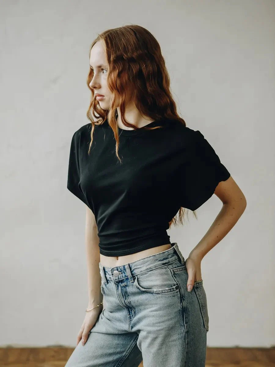 Willie Summer Batwing Sleeve T-shirt