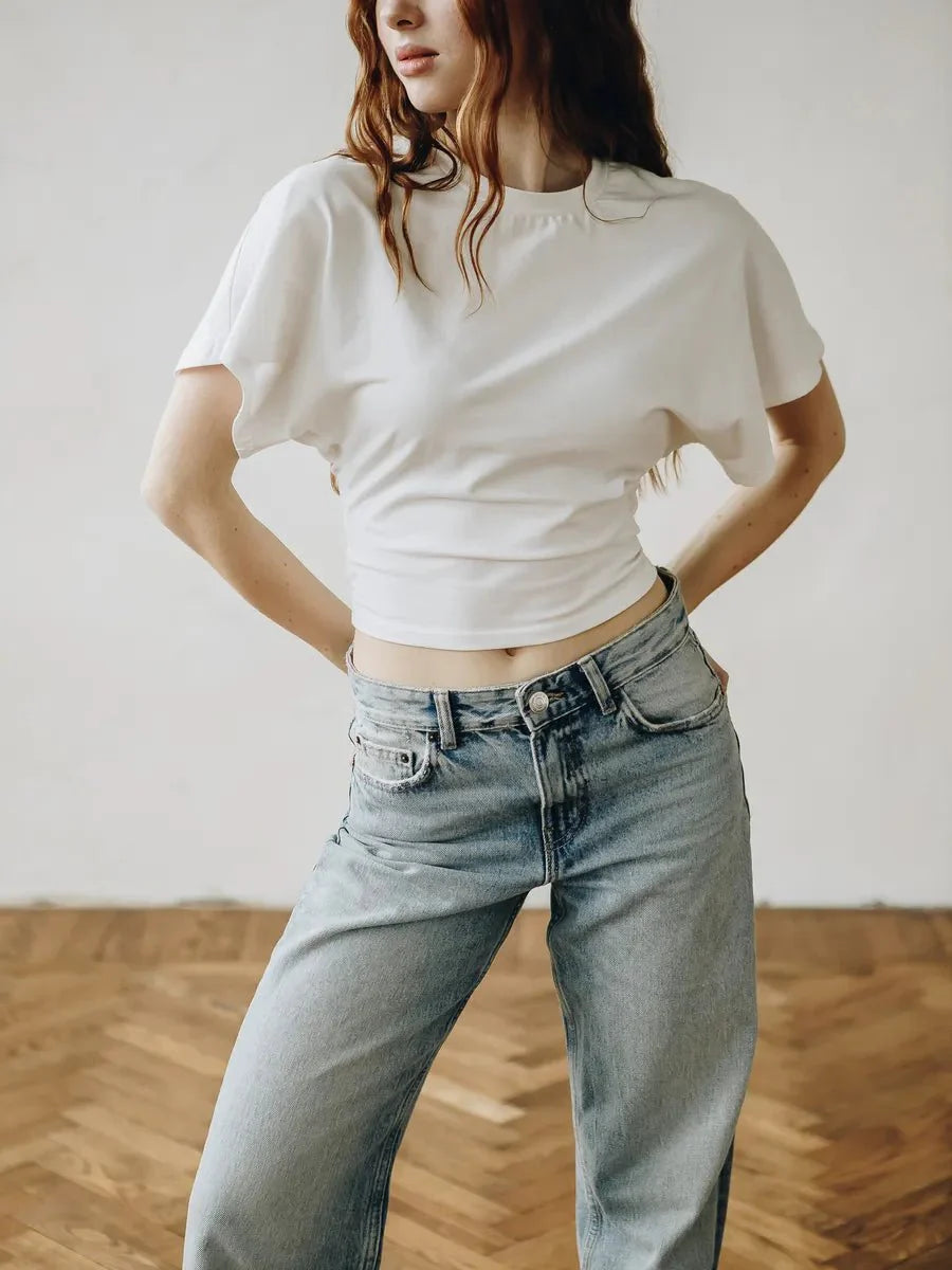 Willie Summer Batwing Sleeve T-shirt