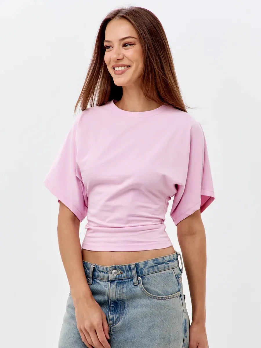 Willie Summer Batwing Sleeve T-shirt