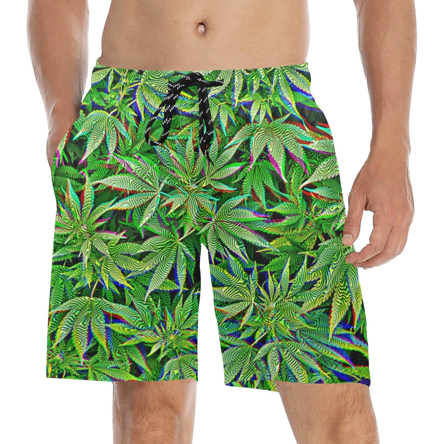 Weed Swim Shorts